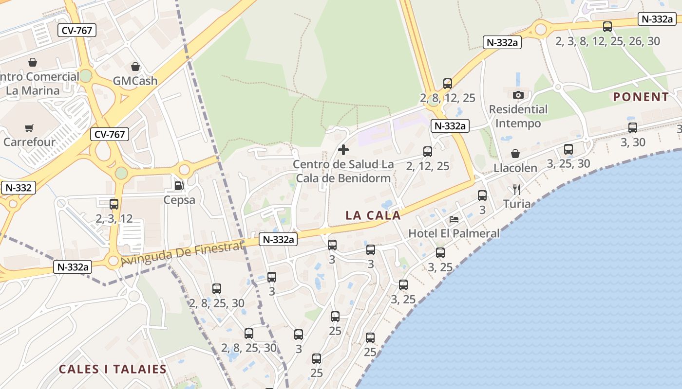 map